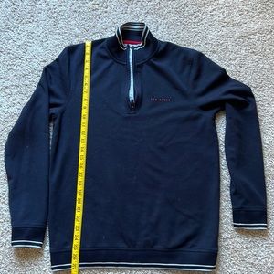 Ted Baker Mock neck sweater with zip